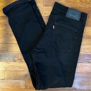 Levi’s jeans black 511 34x32 straight cut